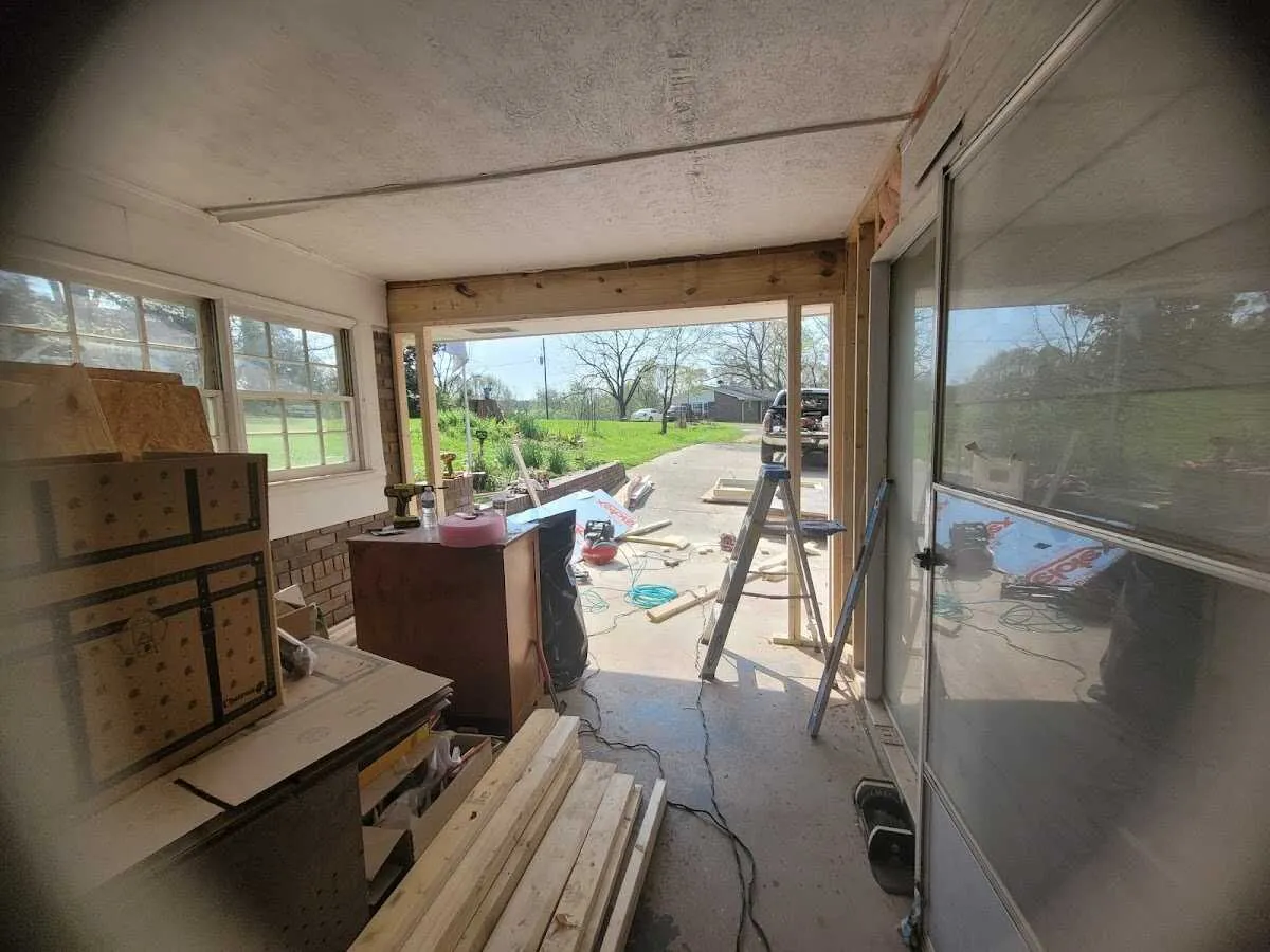 Air movers and dehumidifier for Water Mitigation Services in Busti